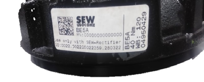 SEW EURODRIVE - 4950429 - BE5A/40NM/120AC